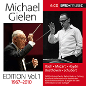 Orchestral Music - BACH, J.S. / MOZART, W.A. / HAYDN, J. / BEETHOVEN, L. van / SCHUBERT, F. (Michael Gielen Edition, Vol. 1 (1967-2010))