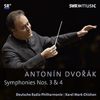 DVORÁK, A: Symphonies (Complete), Vol. 3 (Saarbrücken German Radio Philharmonic, Chichon) - Symphonies Nos. 3, 4