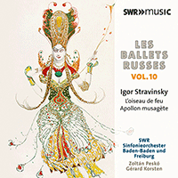 STRAVINSKY, I.: Firebird / Apollon musagète (Les Ballets Russes, Vol. 10) (Peskó, Korsten)