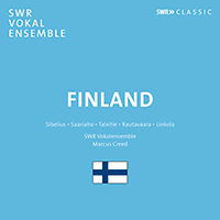 Choral Concert: South West German Radio Vocal Ensemble - SIBELIUS, J. / SAARIAHO, K. / RAUTAVAARA, E. / LINKOLA, J. (Finland)