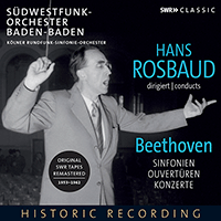 BEETHOVEN, L. van: Symphonies / Concertos / Overtures (Cologne Radio Symphony, South West German Radio Symphony, Baden-Baden, Rosbaud)