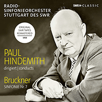 BRUCKNER, A.: Symphony No. 7 (Stuttgart Symphony, Hindemith) (1958)