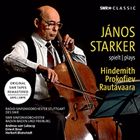 HINDEMITH, P. / RAUTAVAARA, E.: Cello Concertos / PROKOFIEV, S.: Symphony-Concerto (Starker, Lukacsy, Bour, Blomstedt)