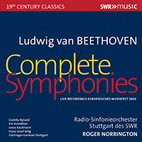 BEETHOVEN, L. van: Symphonies (Complete) (Stuttgart Radio Symphony, Norrington)