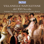 VILLANELLE NAPOLETANE DEL XVI SECOLO