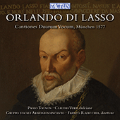 LASSO, O. di: Cantiones duum vocum (Tognon, Verh, Armoniosoincanto, Radicchia)