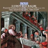 BALBI, L.: Psalmi ad Vesperas Canendi per Annum, Vol. 2 (Schola Cantorum di Santa Giustina, Da Ros)