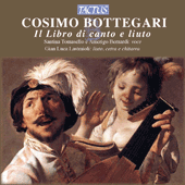 BOTTEGARI, C.: Libro di canto e liuto (Il) (Tomasello, Bernardi)