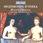 D'INDIA, Sigismondo: Musiche (Le), Books 1 and 2 (Viola, Ronchetti)