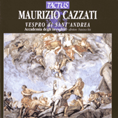 CAZZATI, M.: Vespro / Canzoni / L'armonia sacra dell'antifone (Vespro di Sant'Andrea) (Moi)