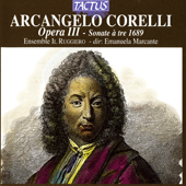 CORELLI, A.: Sonatas a 3, Op. 3, Nos. 1-12 (Il Ruggiero, Marcante)