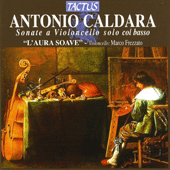 CALDARA, A.: Cello Sonatas (Frezzato)