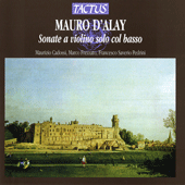 D'ALAY, M.: Violin Sonatas Nos. 1-6 (Cadossi, Frezzato, Pedrini)