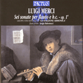 MERCI, L.: Flute Sonatas, Op. 1 (Balestracci)