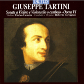 TARTINI, G.: Violin Sonatas, Op. 6, Nos. 1-6 (Casazza, Loreggian)