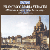 VERACINI, F.A.: Violin Sonatas, Op. 1, Nos. 1-6 (Casazza)