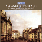 CALIFANO, A.: Trio Sonatas for 2 Oboes, Bassoon and Basso Continuo (Ensemble Barocco Sans Souci)