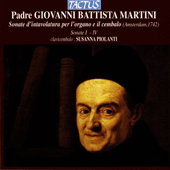 MARTINI, G.B.: Harpsichord Sonatas Nos. 1-4 (Piolanti)