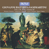 SAMMARTINI, G.B.: Trios Nos. 1, 3, 4, 5 / Cello Sonata in G Major (R. Noferini, Iannetta, A. Noferini, Canino)