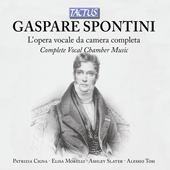 SPONTINI, G.: Vocal Chamber Music (Complete) (Cigna, Morelli, Slater, Tosi)