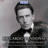 ZANDONAI, R.: Sinfonietta settecentesca / Berceuse / Serenata medioevale / Concerto andaluso (Trio Guarino, Orchestra da Camera di Trento, Guarino)