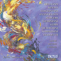 Songs for Voice and Guitar - BELLUZZI, M. / BENATI, C. / CONSTANTINI, A. / EVANGELISTI, N. / FURGERI, B. (ExtraTemporaDuo)