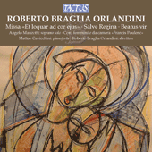 ORLANDINI, R.B.: Et loquar ad cor ejus / Salve Regina / Beatus vir qui timet Dominum (Francis Poulenc Coro Femminile da Camera, Orlandini)