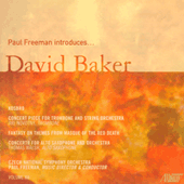 Album cover for David Baker