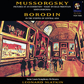 MUSSORGSKY, M.P.: Pictures at an Exhibition / Khovanshchina (excerpts) / BORODIN, A.P.: In the Steppes of Central Asia (Saint Louis Symphony, Slatkin)