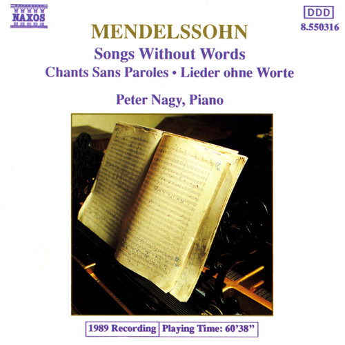 Lieder ohne Worte (Songs without Words), Book 2, Op. 30: No. 7 in E-Flat Major