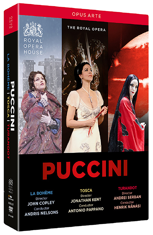 PUCCINI, G.: La bohème • Tosca • Turandot (Royal Opera House, 2009-2013) (3-DVD Boxed Set)