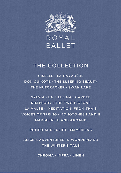 THE ROYAL BALLET COLLECTION (2005–2016) (15-DVD Boxed Set)
