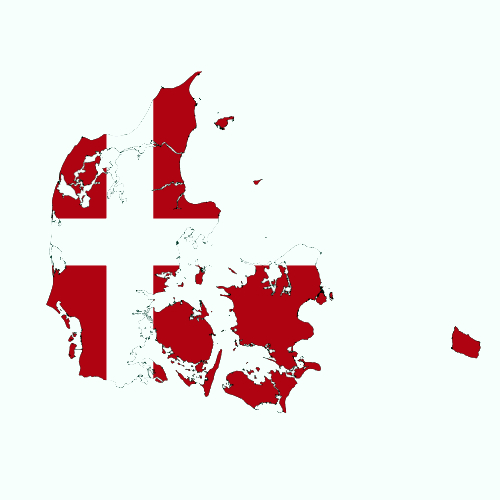 DenmarkMapFlag DenmarkMapFlag