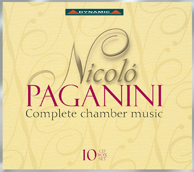 Nicolò Paganini – COMPLETE EDITION – 40 CDs