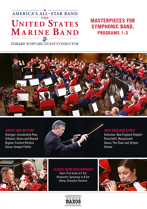 PRESIDENT'S OWN UNITED STATES MARINE BAND (THE): Masterpieces for Symphonic Band, Programs 1-3 (G. Schwarz)
