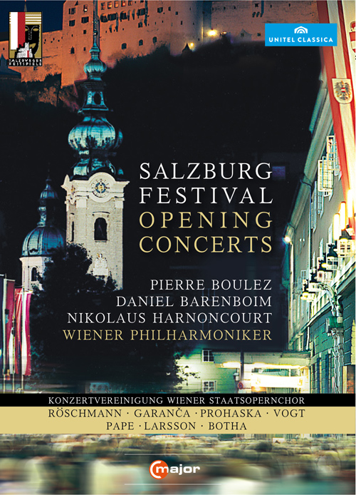 その他 Salzburg Festival Opening Concert [Pierre Boulez, Daniel Barenboim; Vienna Philharmonic Orchestra] [C MAJOR ENTERTAINMENT] [Blu-ray] Salzburg Festival Opening Concert [Pierre Boulez, Daniel