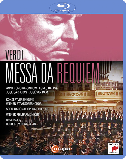 VERDI, G.: Messa da Requiem (Tomowa-Sintow, Baltsa, Carreras, Van Dam, Vienna State Opera Chorus, Vienna Philharmonic, Karajan) (Blu-ray, HD)