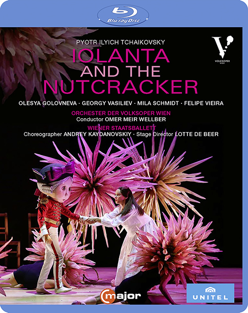 TCHAIKOVSKY, P.I.: Iolanta / The Nutcracker [Musical Theatre by L. de Beer, O.M. Wellber, A. Kaydanovskiy] (Volksoper Wien, 2022) (Blu-ray, HD)