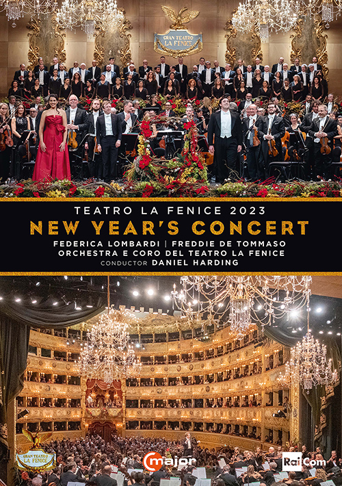 TEATRO LA FENICE: New Year's Concert 2023 (Lombardi, Tommaso, Teatro la Fenice Chorus and Orchestra, Harding) (NTSC)