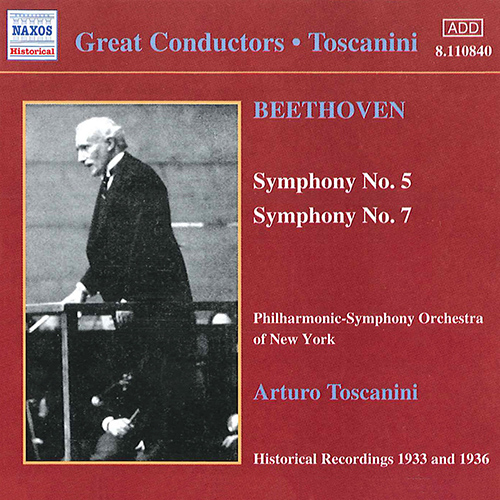 BEETHOVEN Symphonies Nos. 5 and 7 (Toscanini) (193.. - 8.110840 