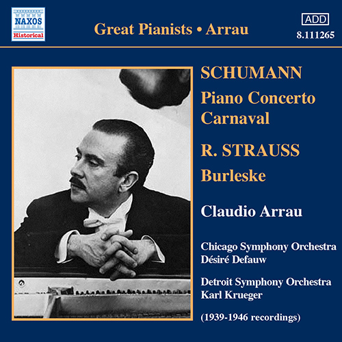 Strauss, R.: Burleske / Schumann: Piano Concerto i.. - 8.111265