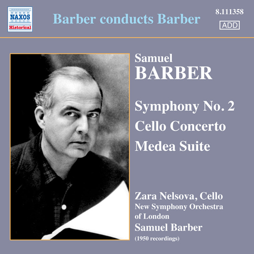 クラシック CD Barber, Nelsova; New Symphony  Barber: Second Symphony/Medea  GEM0151  /00110 BARBER, S.: Symphony No. 2 / Cello Concerto / Mede