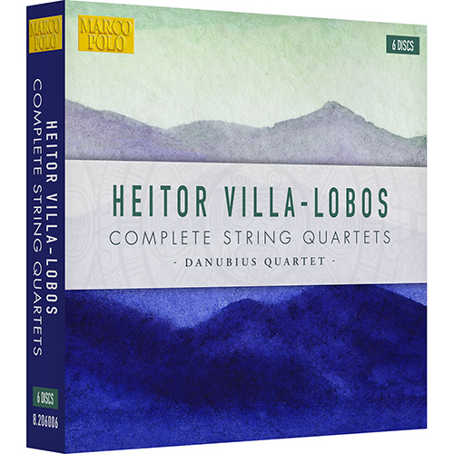 VILLA-LOBOS, H.: String Quartets (Complete) (Danubius Quartet) (6-CD Box Set)