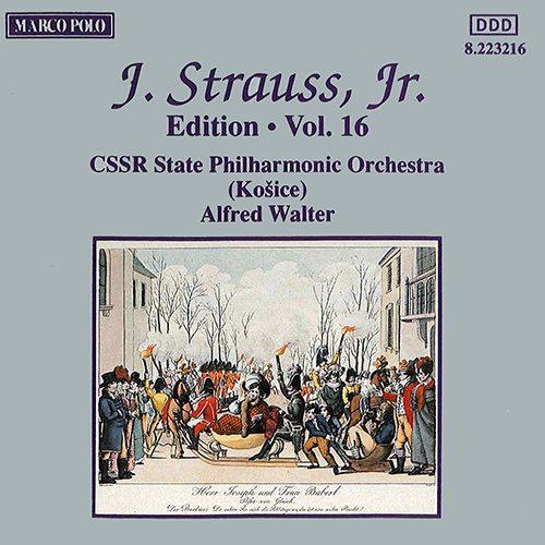STRAUSS II, J.: Edition - Vol. 16 - 8.223216 | Discover more 