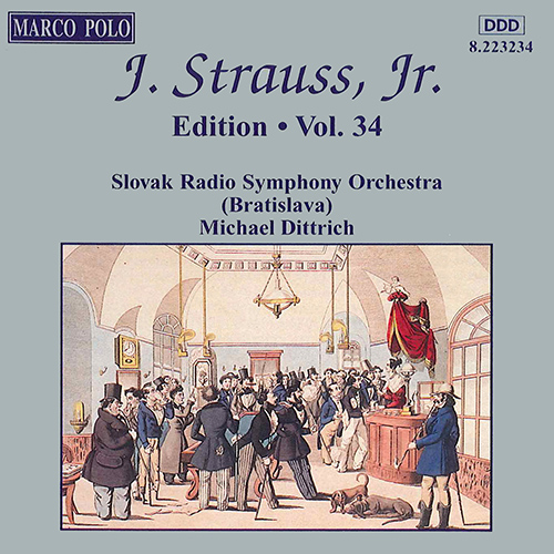 STRAUSS II, J.: Edition - Vol. 34 - 8.223234 | Discover more 