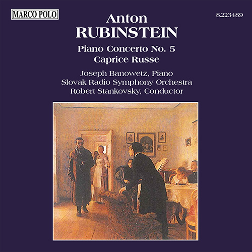 RUBINSTEIN: Piano Concerto No. 5 / Caprice Russe - 8.223489