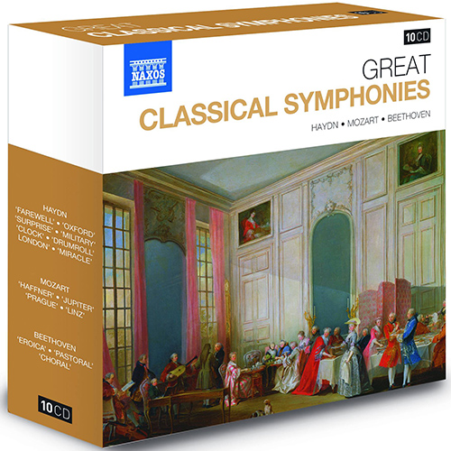 GREAT CLASSICAL SYMPHONIES (10-CD Box Set) - 8.501060 | Discover