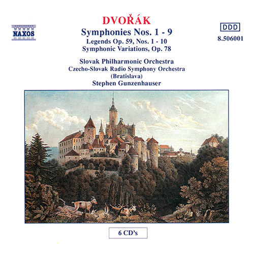 DVORAK: Symphonies Nos. 1-9 - 8.506001 | Discover more releases