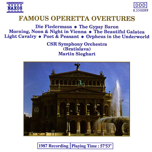 Operetta Overtures (Famous) - 8.550089 | Discover more releases 