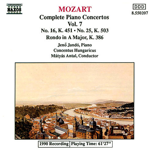 Mozart: Piano Concertos Nos. 16 and 25 / Rondo, K - 8.550207 